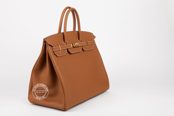 Hermès Birkin 40cm Gold Clemence GHW