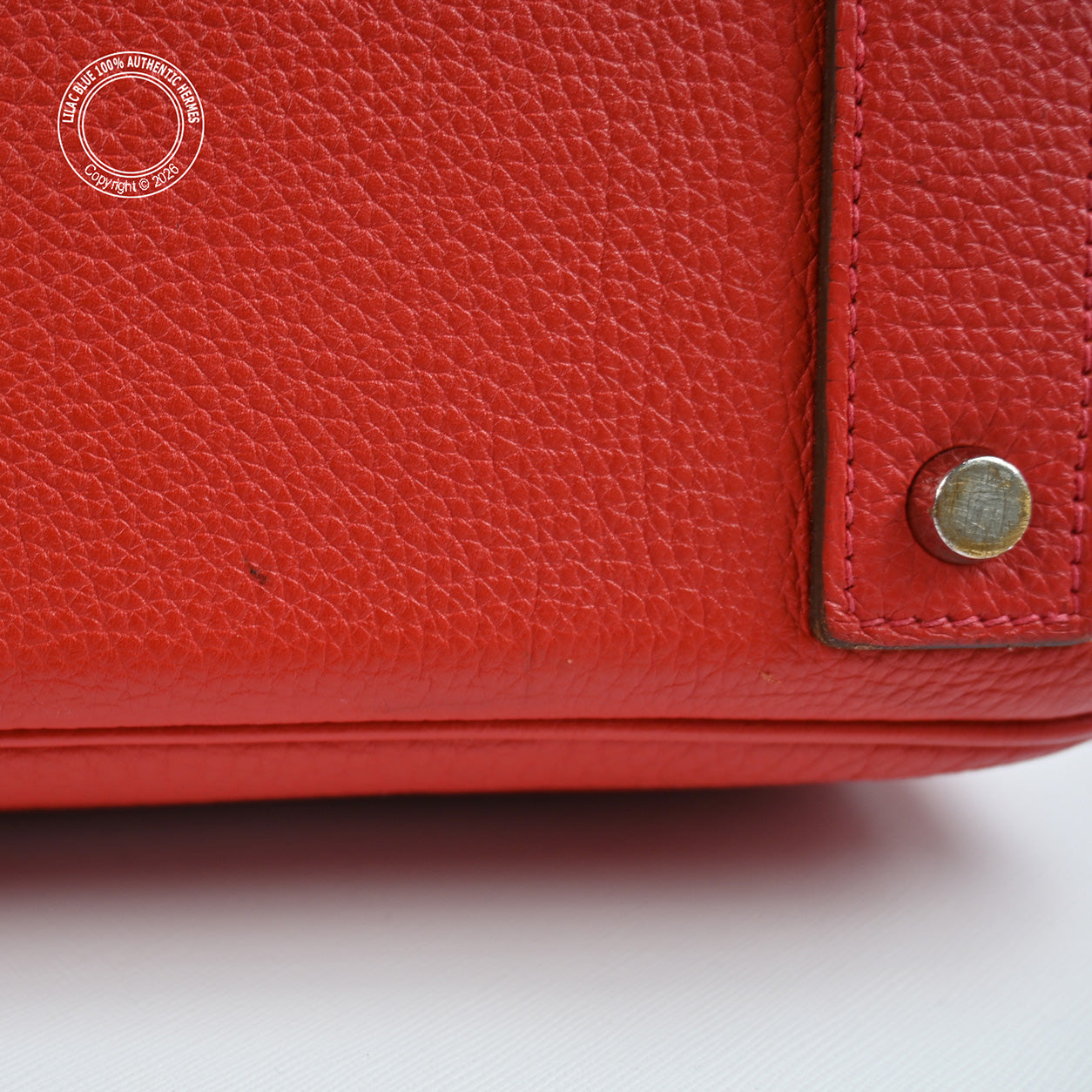 Hermès Birkin 50cm Rouge Casaque HAC Togo PHW - Preloved