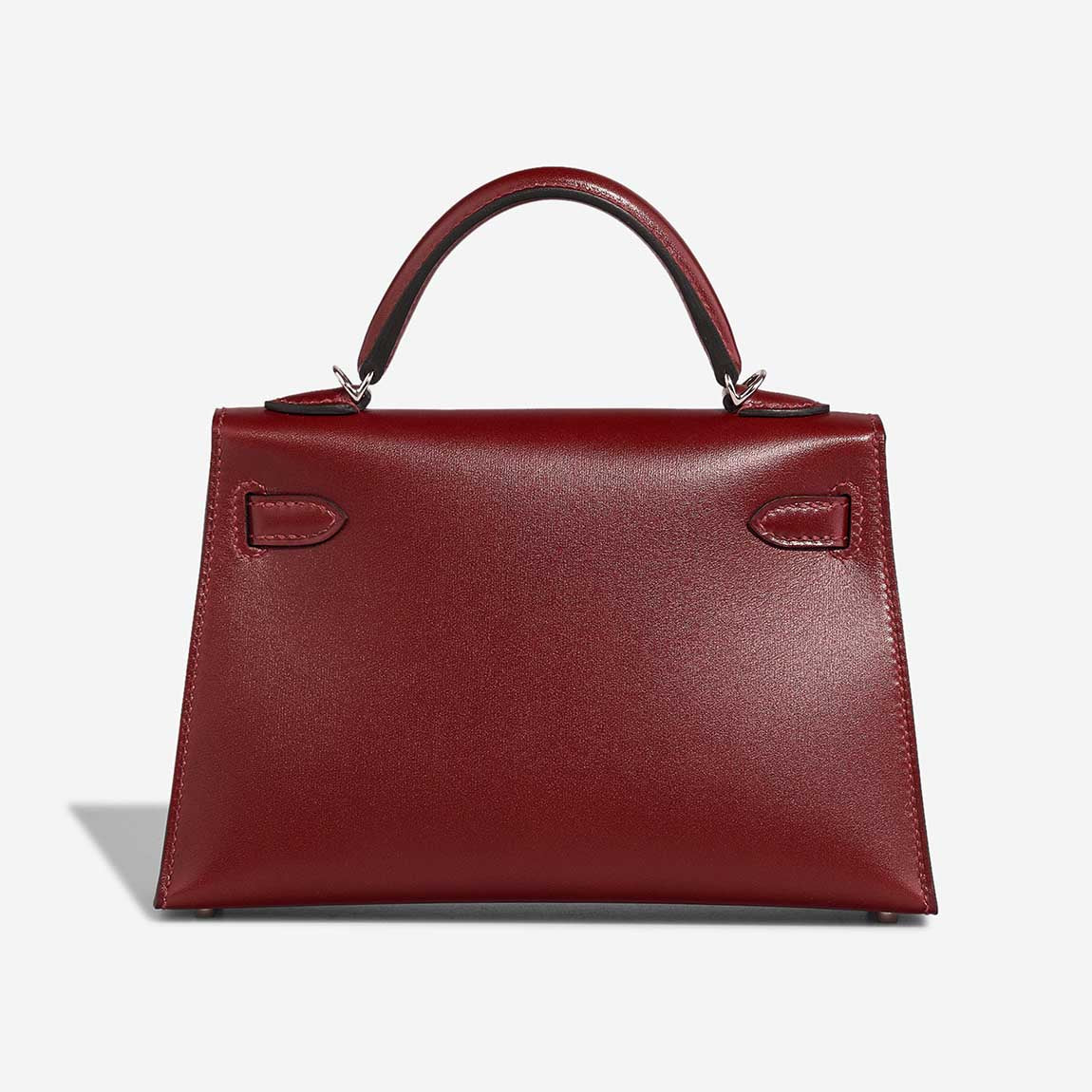 Hermès Kelly 20cm Box Rouge H