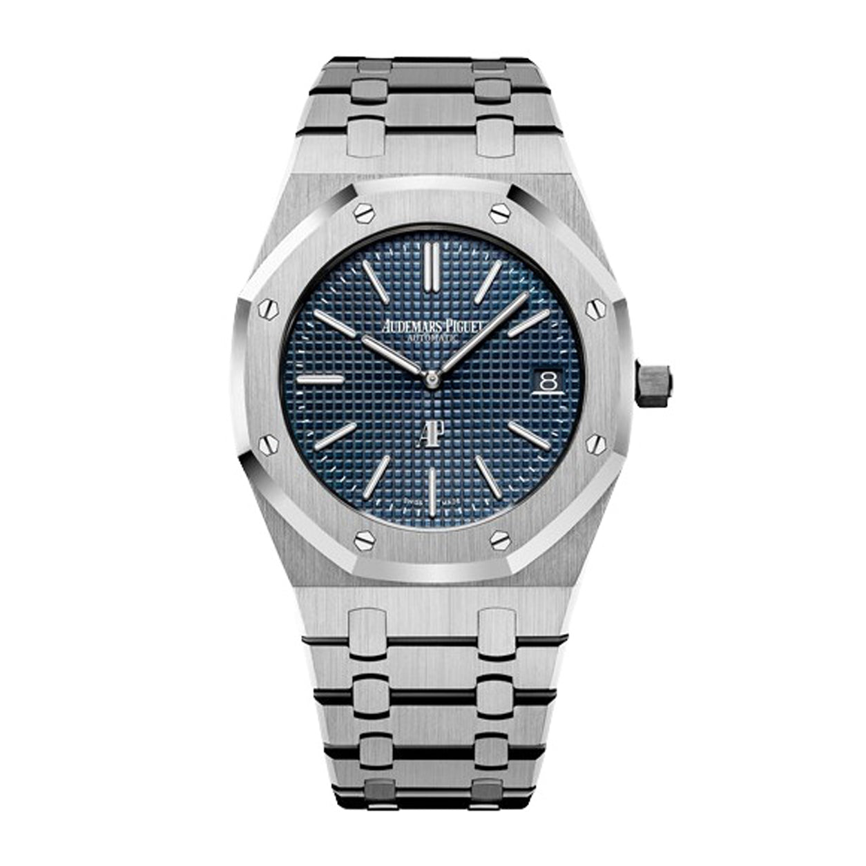Audemars Piguet Royal Oak 39mm Jumbo Stainless Steel Blue Dial 15202ST