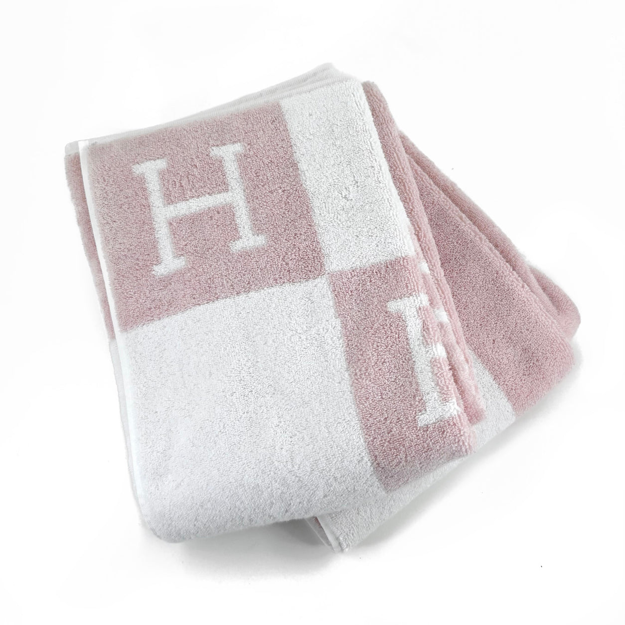 Hermes Avalon Bath Towels Rose Lilas