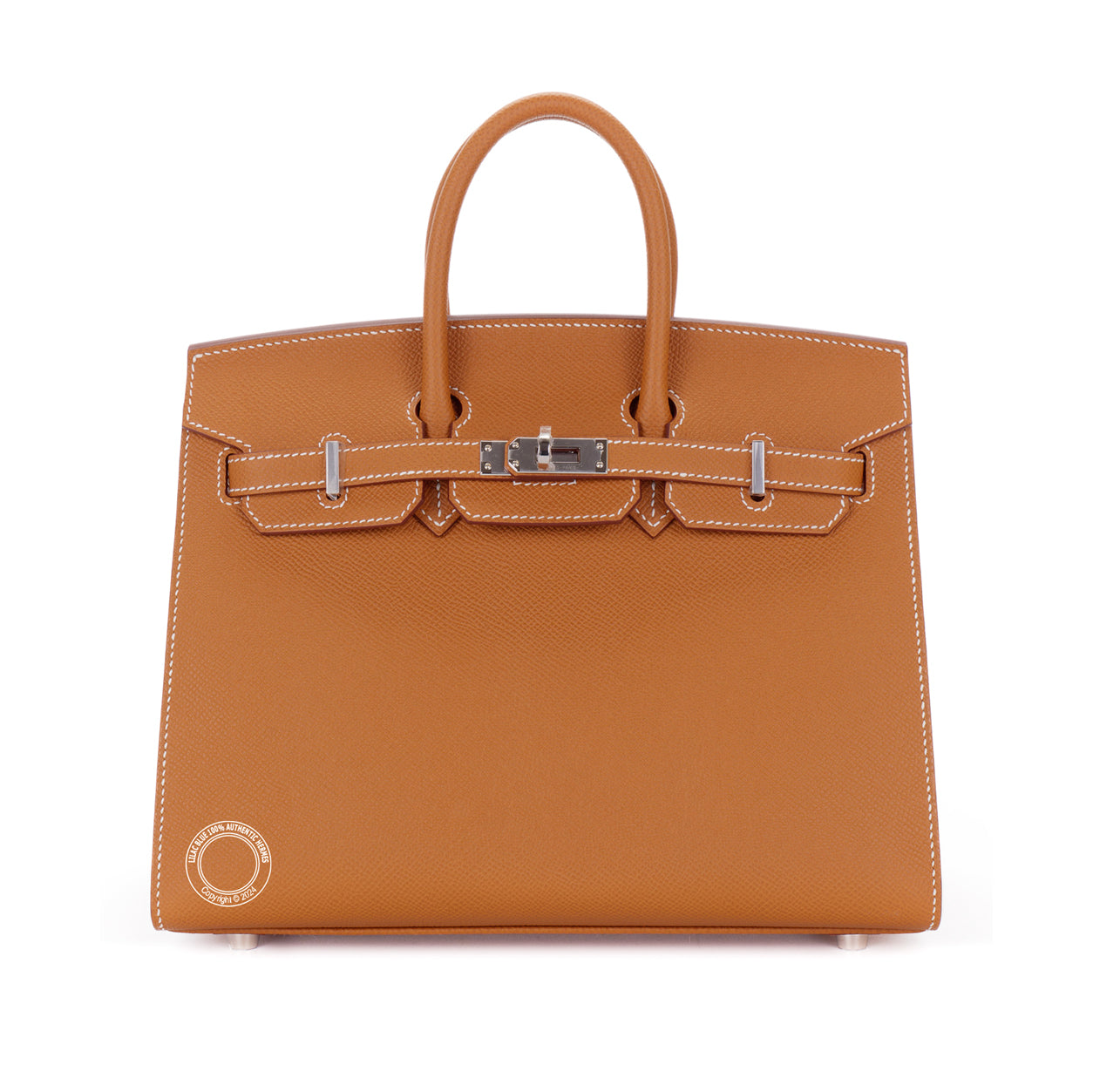 Hermès Birkin 25cm Gold Sellier Epsom PHW