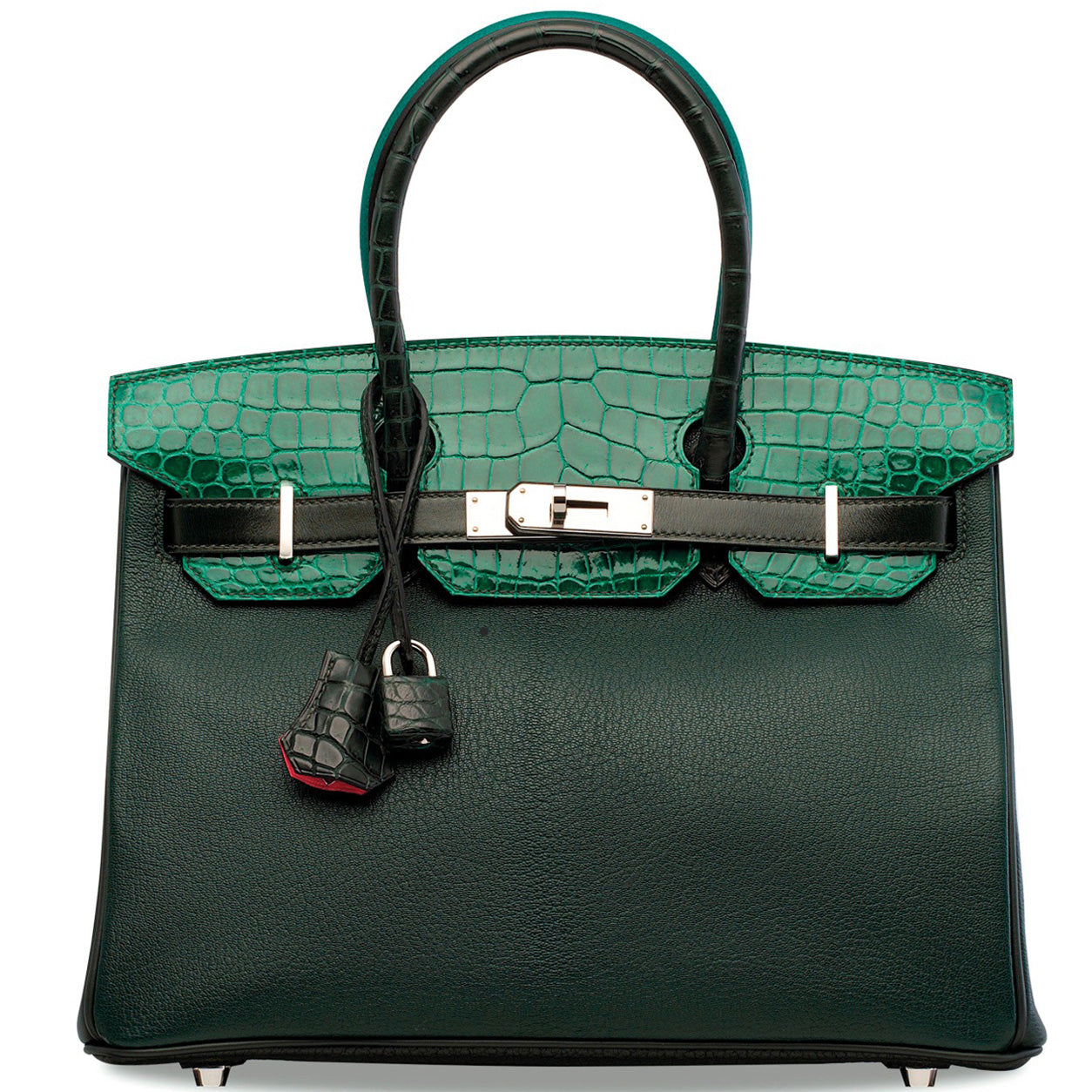 Hermès Birkin 30cm Patchwork Palladium