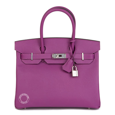 Hermès Birkin 30cm Anemone Epsom PHW - Preloved
