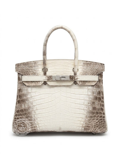 Hermès Birkin 30cm Himalaya Matte Croc PHW