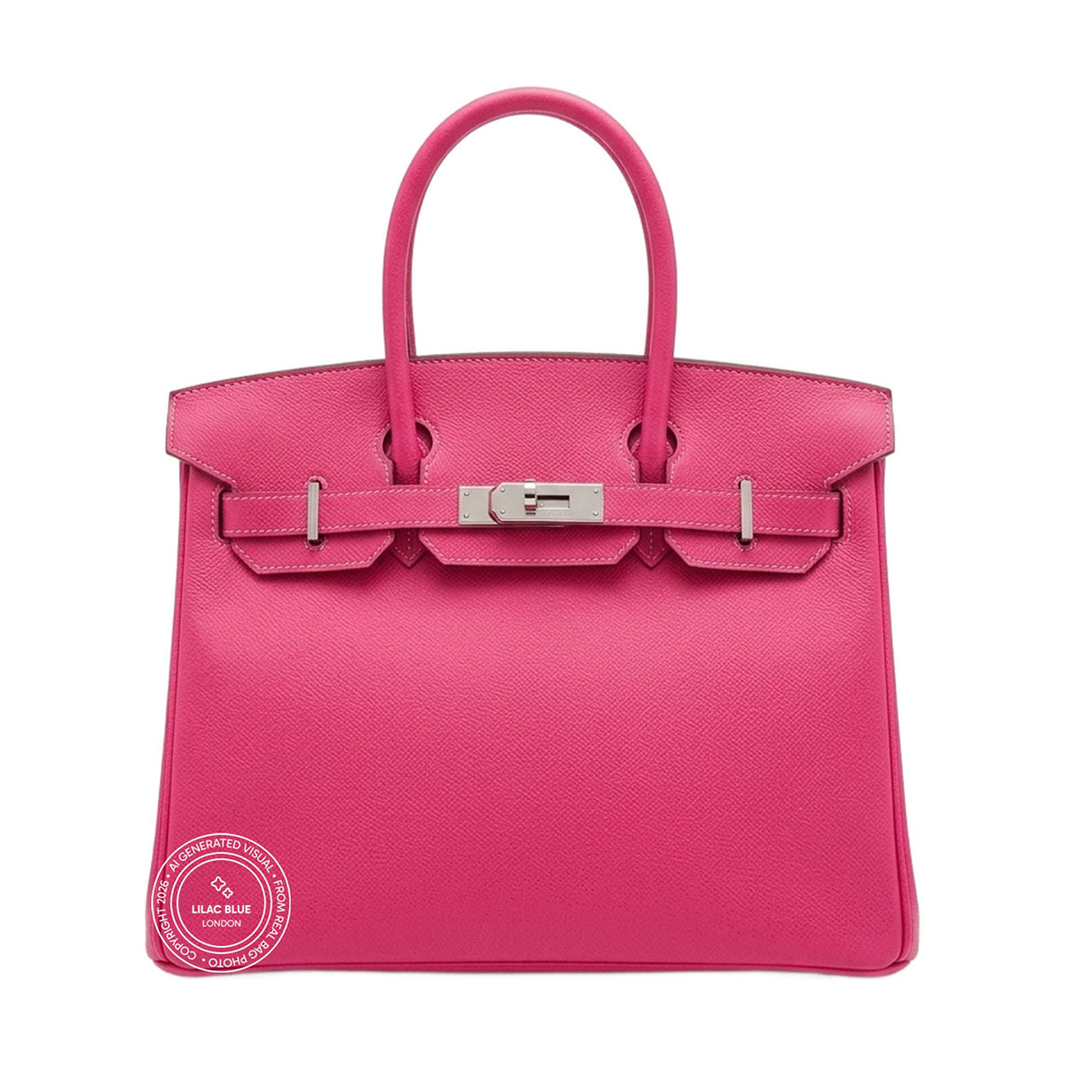 Hermès Birkin 30cm Rose Tyrien Epsom PHW - Preloved