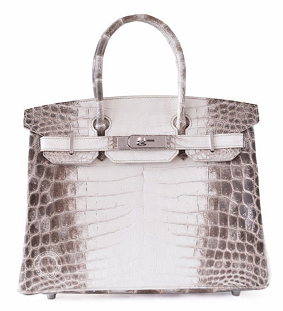 Hermes Birkin 30cm Himalaya Matte Croc PHW