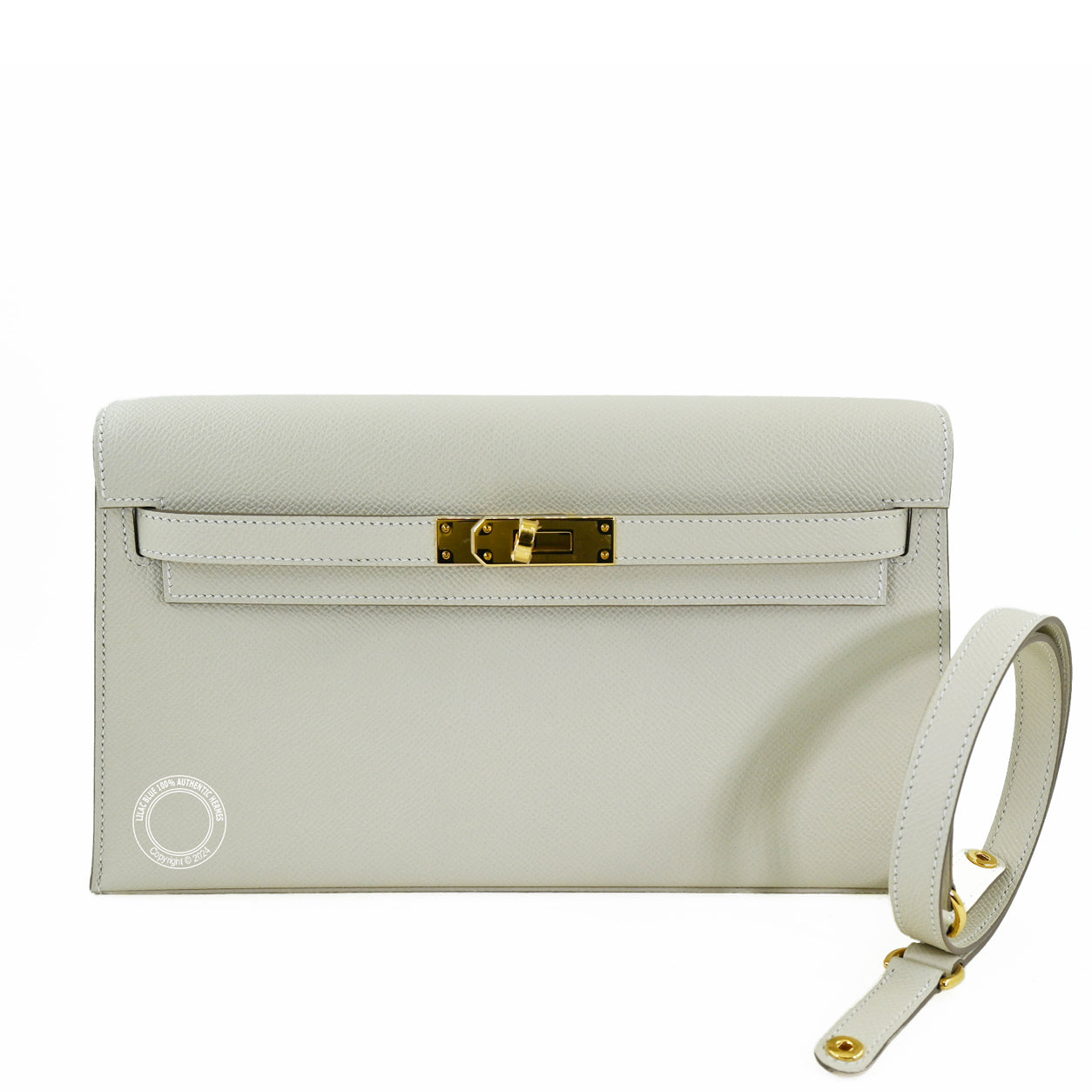 Hermès Kelly 28cm Elan Craie Epsom GHW