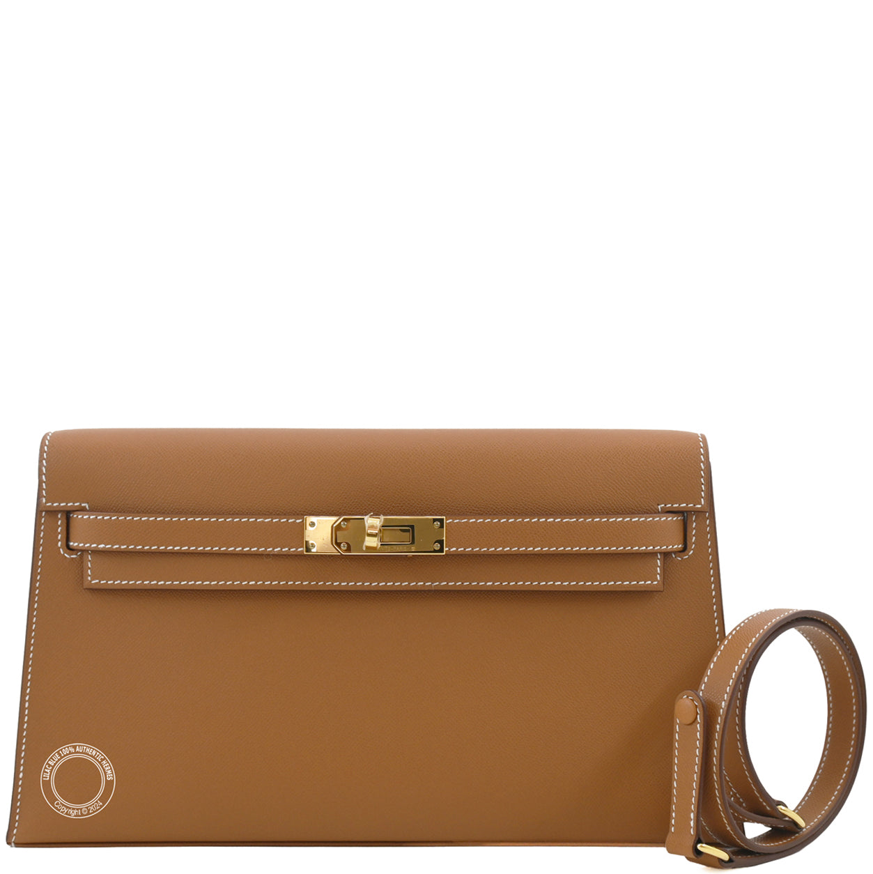 Hermès Kelly 28cm Elan Gold Madame GHW
