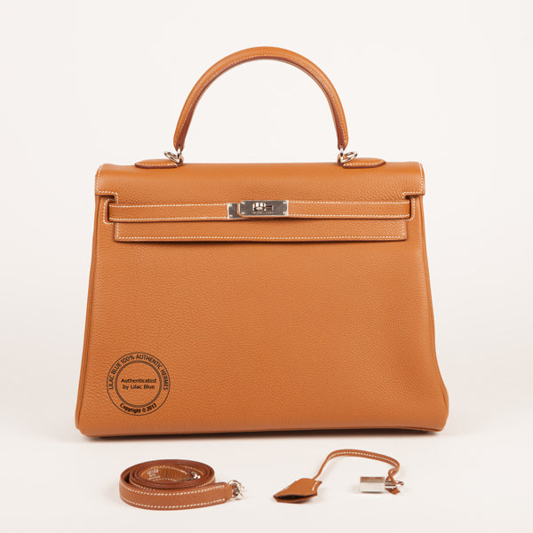 Hermès Kelly 35cm Gold Togo PHW