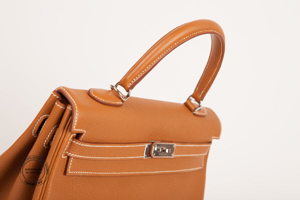 Hermès Kelly 35cm Gold Togo PHW