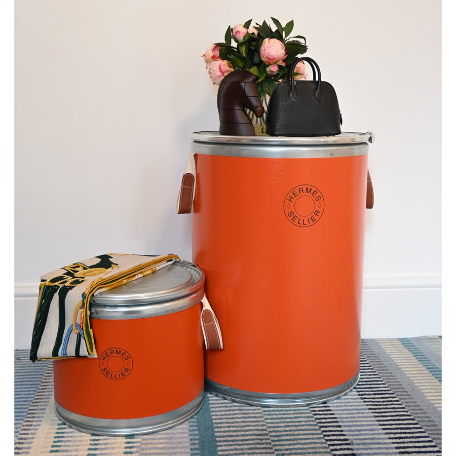 Hermès Saddle Storage Box - Feu