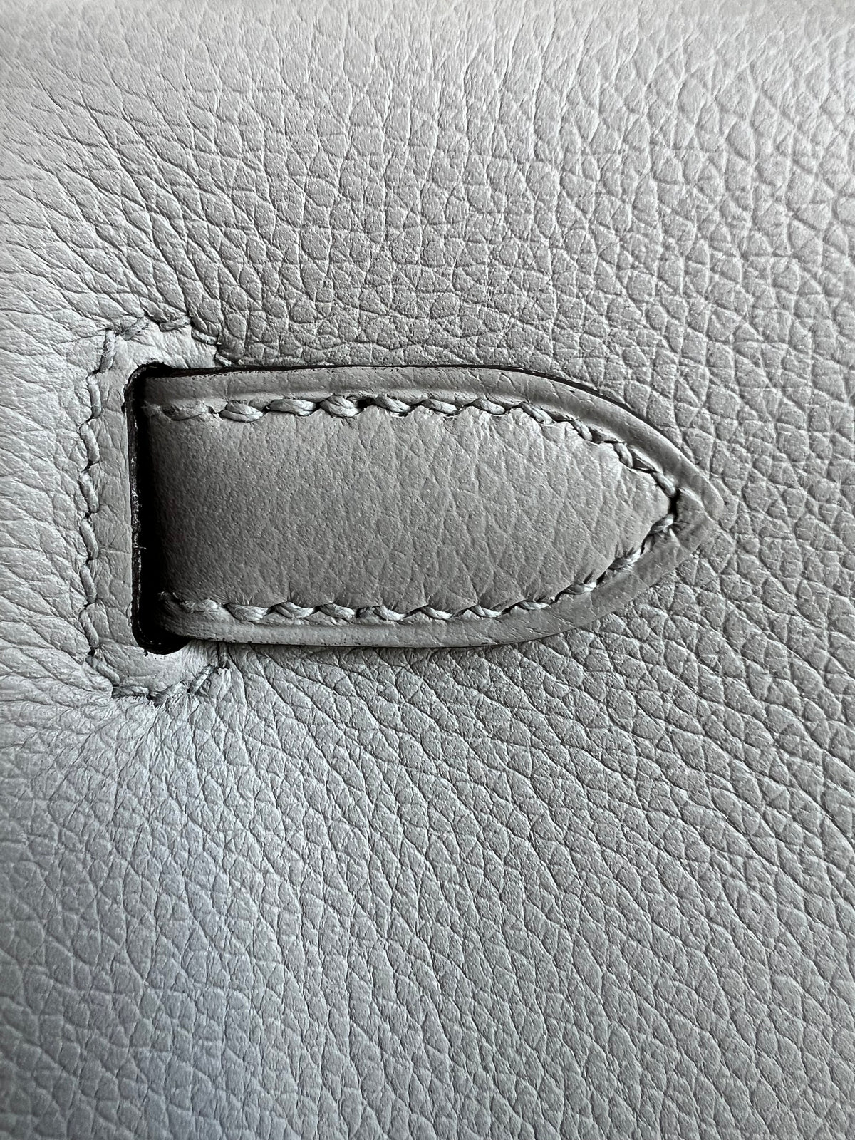 Left strap join, from the back