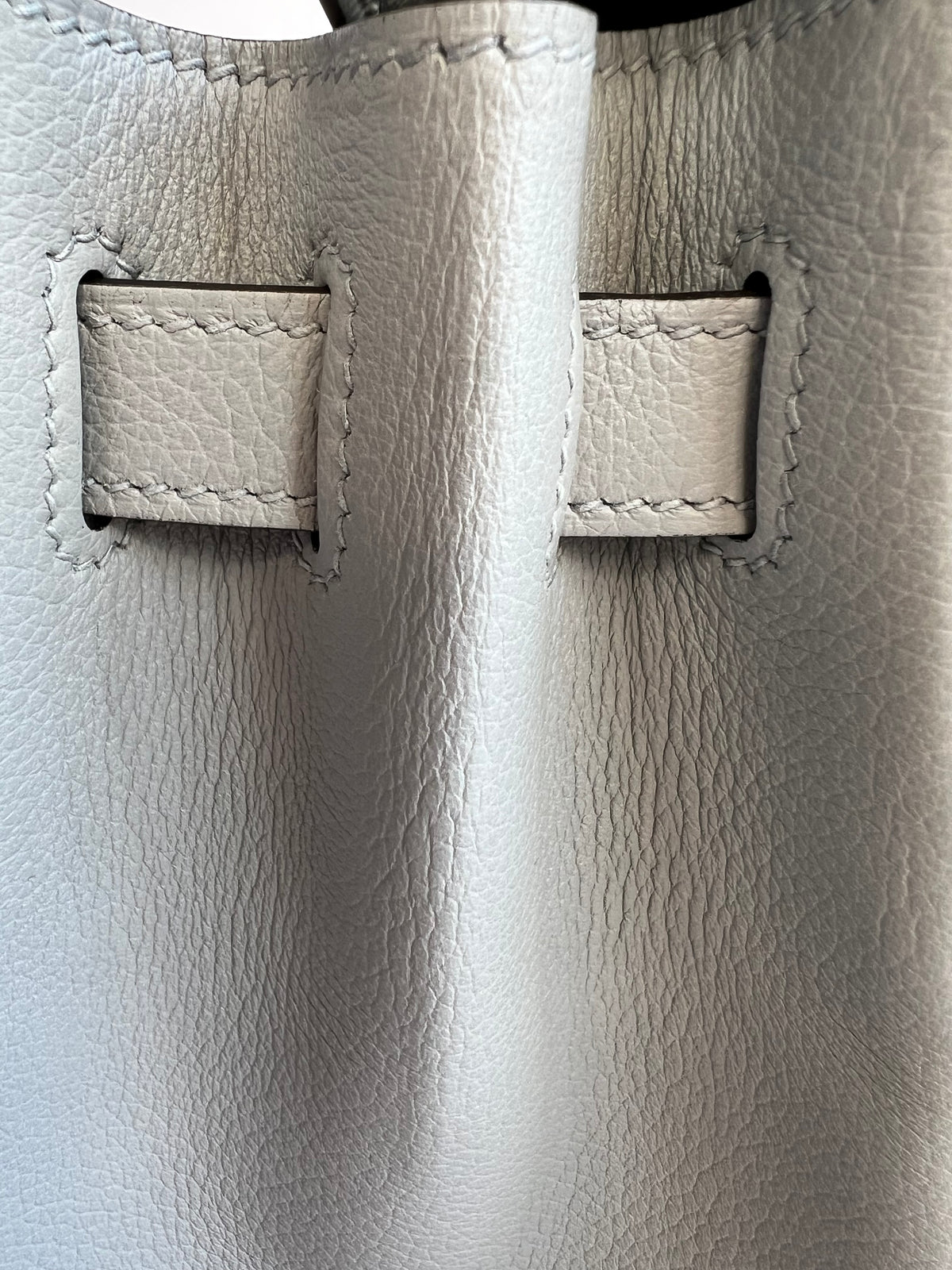 Strap stitching at the side