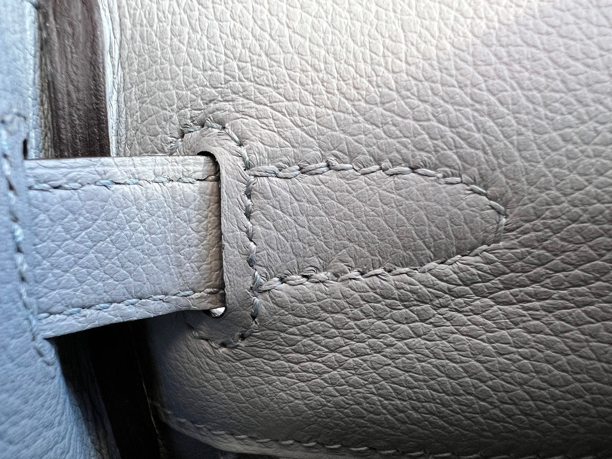 Strap stitching close-up