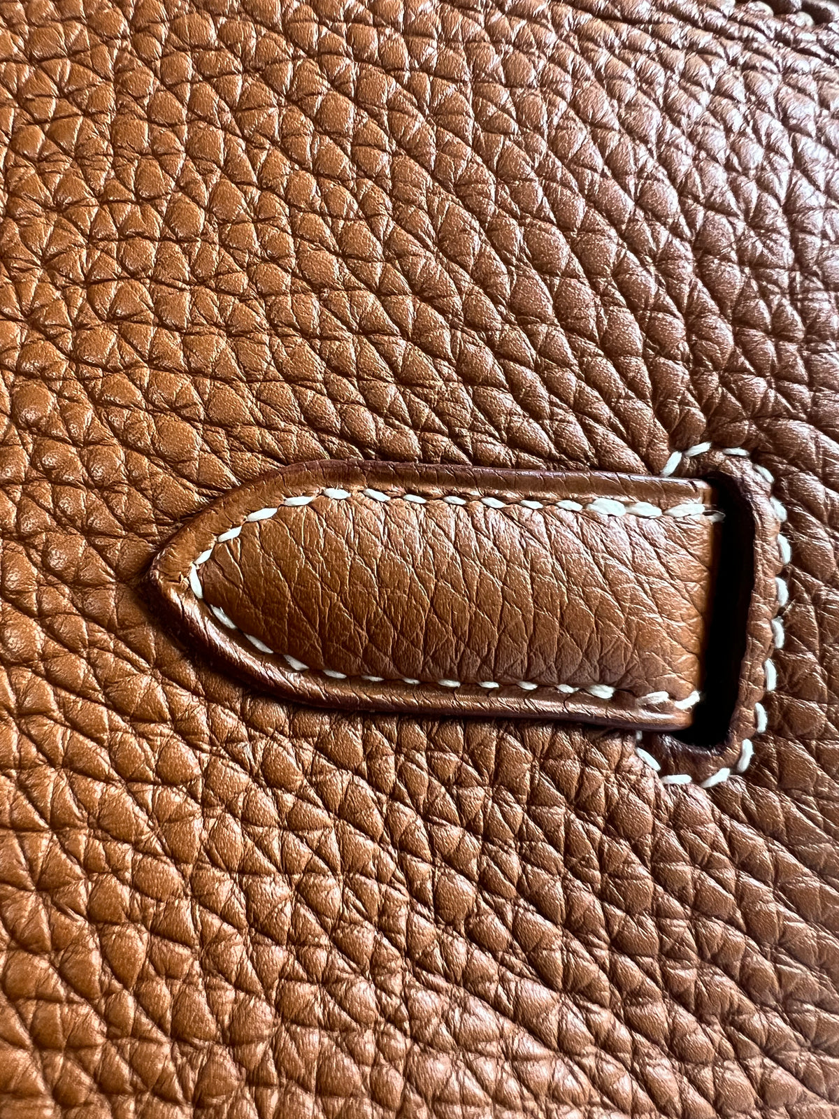 Right strap join, from the back