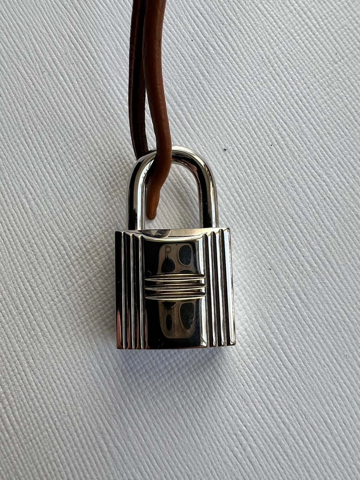 Padlock close-up