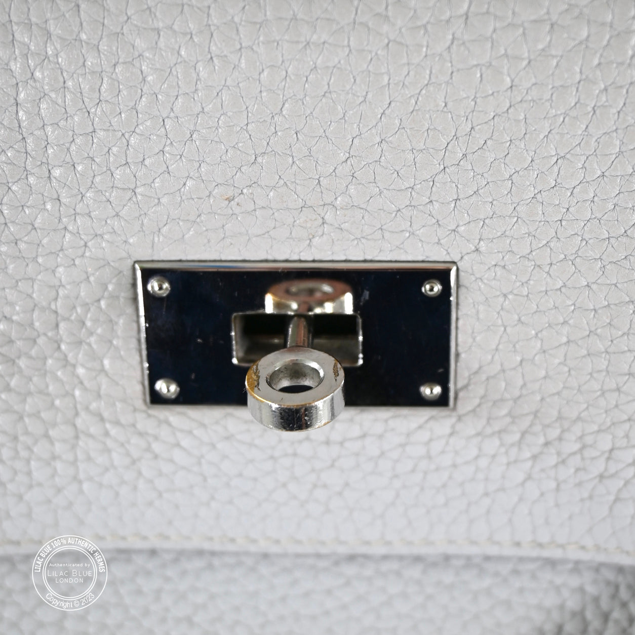 Hermes Kelly 40cm Gris Tourterelle Togo PHW - Preloved