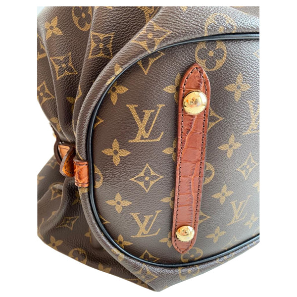 Louis Vuitton Mahina Limited Edition Monogram Canvas & Alligator GHW - Preloved