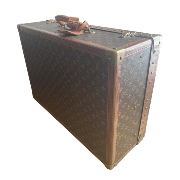 Louis Vuitton Bisten 60 Suitcase Monogram Canvas - Preloved
