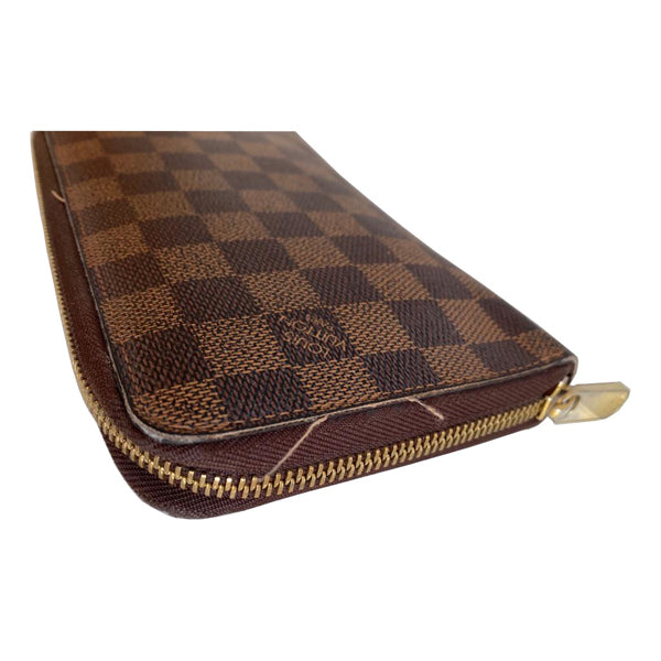 Louis Vuitton Zippy Wallet Damier Ebene Canvas - Preloved