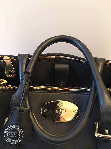Black Mulberry Bayswater Double Zip. Preloved