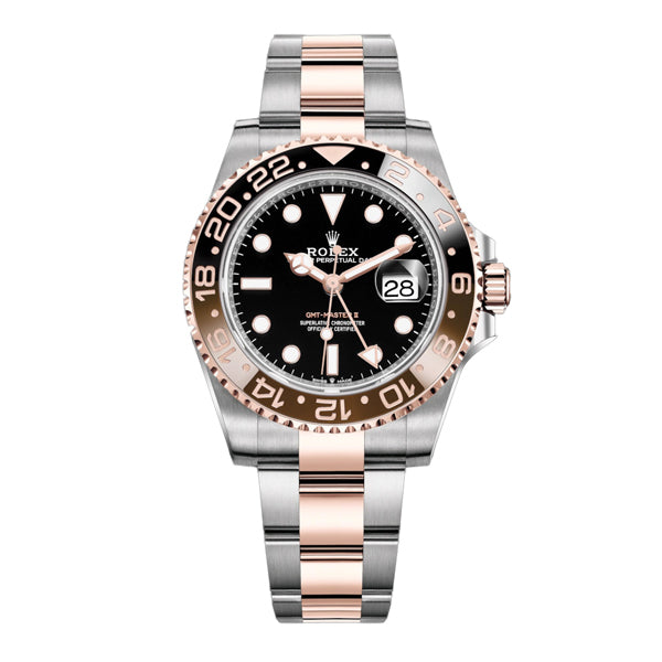 Rolex GMT Master II 40mm Root Beer Oystersteel & Everose 126711
