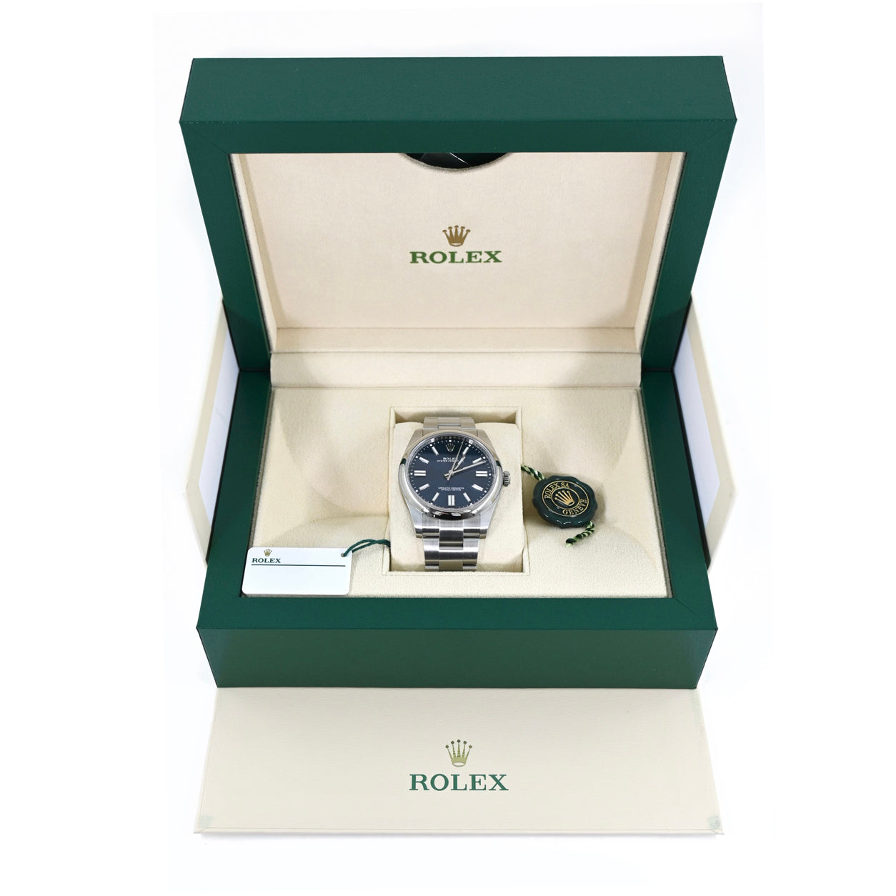 Rolex Oyster Perpetual 41mm Blue Dial