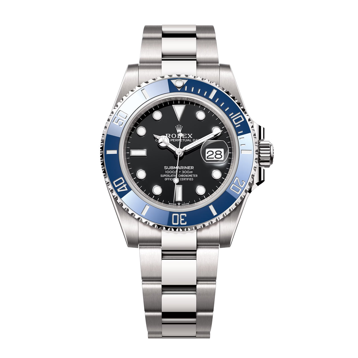 Rolex Submariner 41mm White Gold Black Dial 126619LB