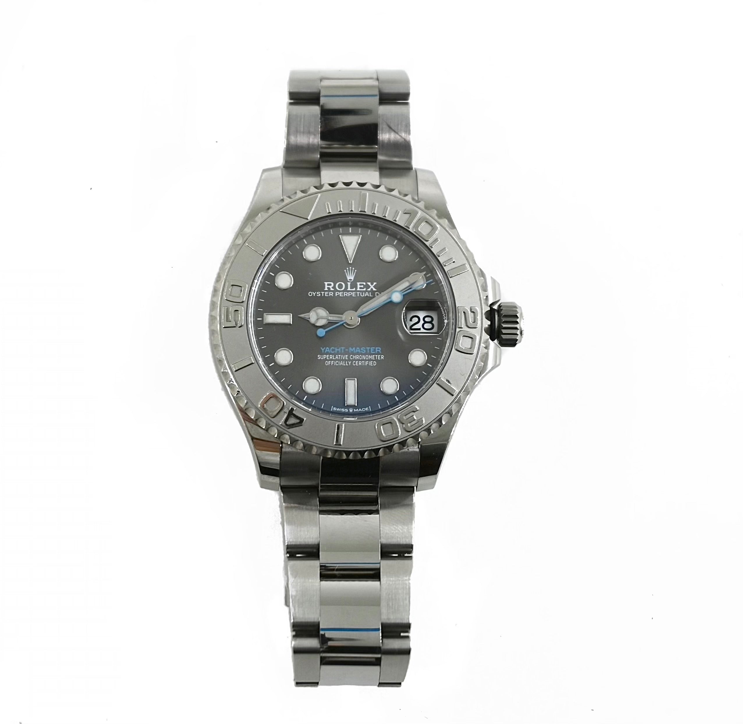 Rolex Yacht-Master 37 Stainless Steel Slate Dial 268622