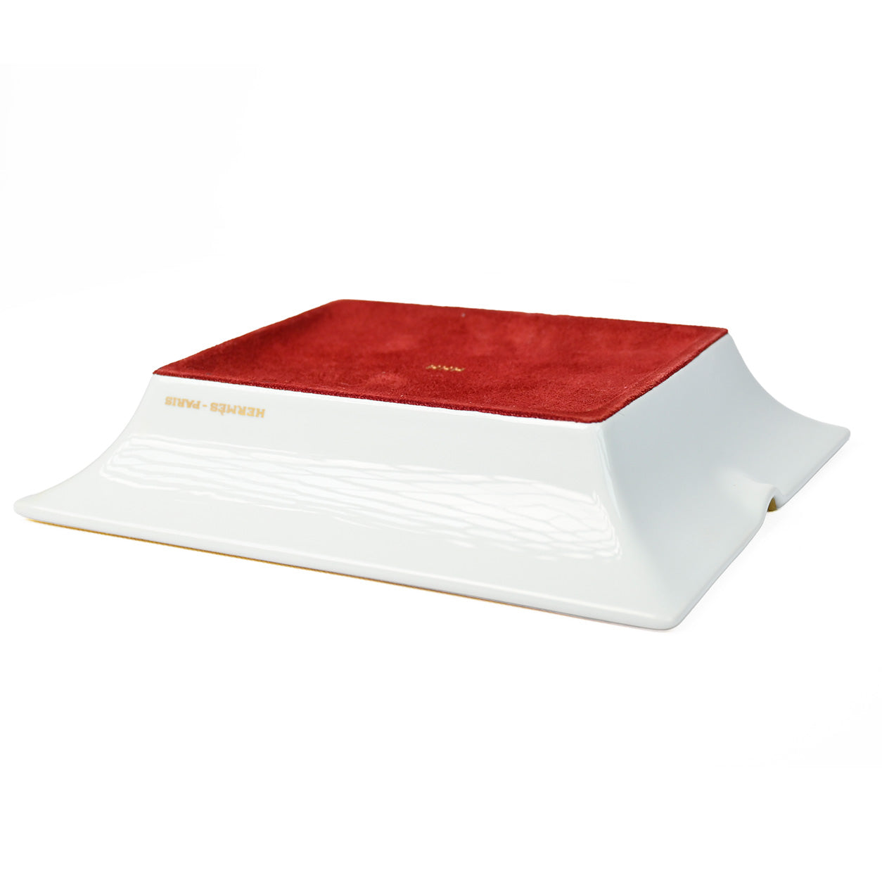Hermès Ashtray Elephant in Rouge