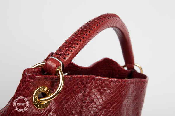 Louis Vuitton Artsy MM Dark red Leather ref.58890 - Joli Closet