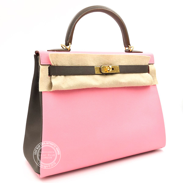 hermes kelly two tone
