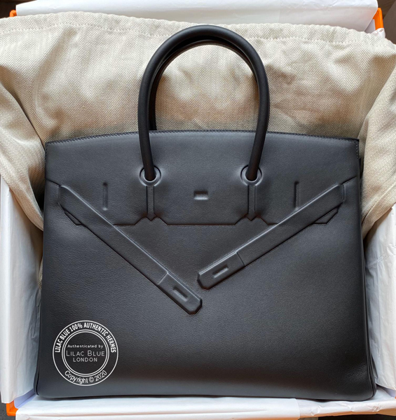 Hermès Black Shadow Birkin 35cm of Swift Leather, Handbags & Accessories  Online, Ecommerce Retail
