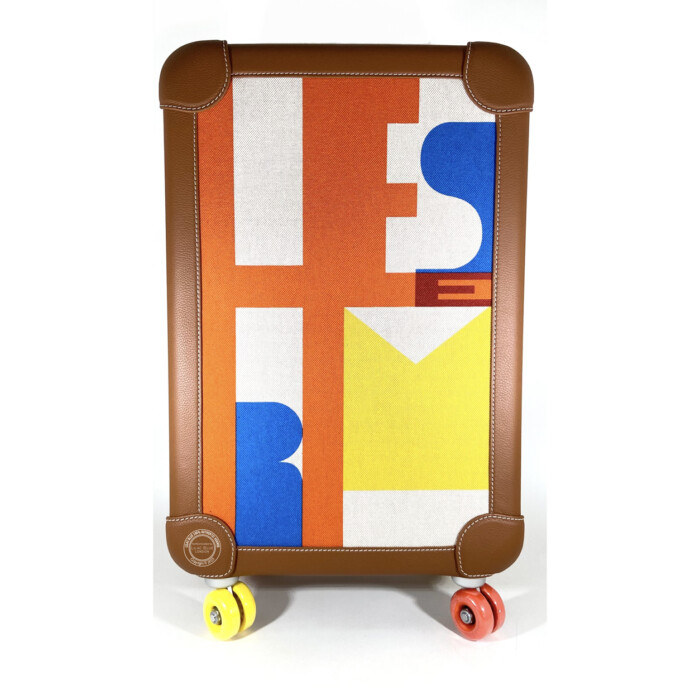 Hermes RMS (Rolling Mobility Suitcase) Multicolour - Lilac Blue London